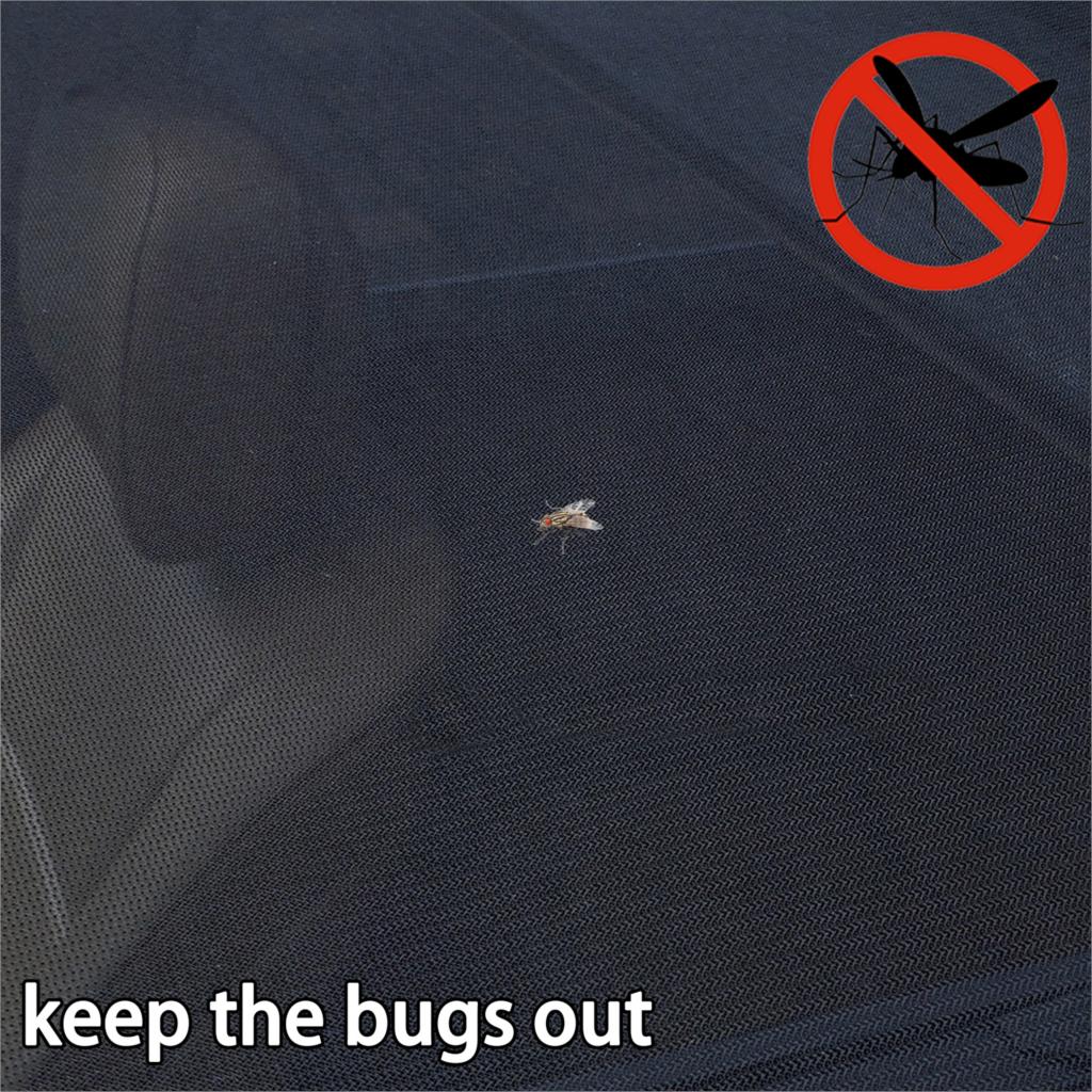 Magnetic Moonroof Sunroof Net Cover Awnings Shade Moon Roof Mesh Camping Bug Screen Sunlight Road Trip Summer for VAN SUV Tent