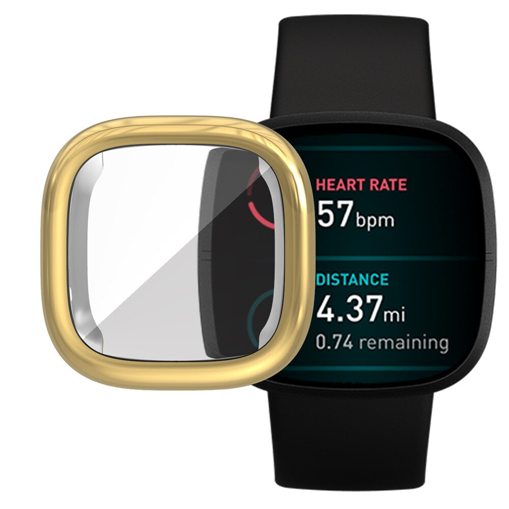 360 beskyttelsesveske til fitbit versa 3 skjermbeskyttelsesdeksel tilbehør fitbi versa 3 passe bit versa 3 smartklokkeutskiftere: måke