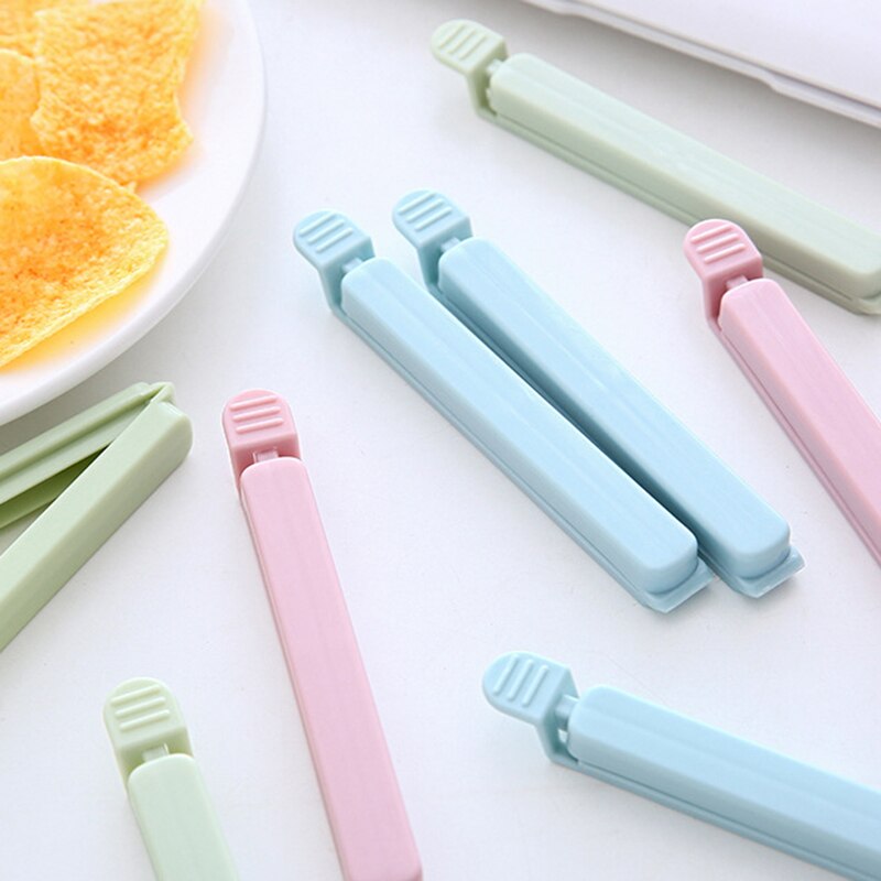 Sealing Clamp Portable Kitchen Storage Food Snack Seal Clamp Plastic Tool Mini Vacuum Sealing