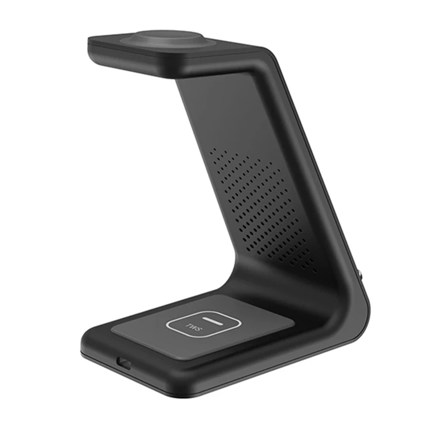 3 in kabellose ladestationen  qi 15w schnellladefunktion für iphone 13/12/11/8 pro max 1 airpods 5 apple watch 7 6 samsung