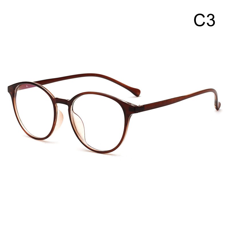 Round Glasses Frame Lightweight Myopia Optical Glasses Frame for Men Women BMF88: 2