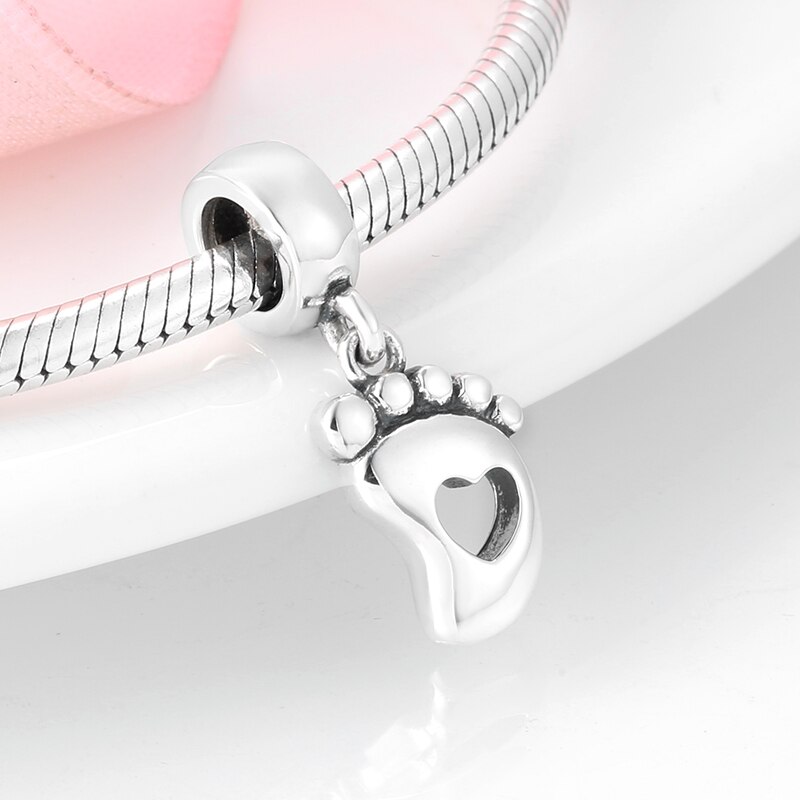 Give birth to life Pregnant mother 925 Sterling Silver Charm Pink CZ Beads Jewelry Making Fit Original European Charms Bracelets: PD0091