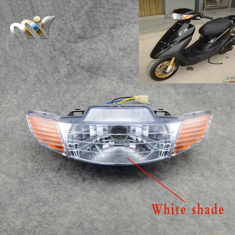 Motorcykel lys motorcykel forlygter hvid blå forlygte til honda dio 50cc zx  af34 af34.5 af 34 af 34.5 motorcykel scooter: Hvid