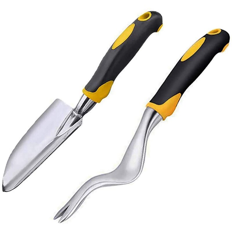 Lot De 3 Outils De Jardinage En Acier Inoxydable - Truelles Multifonctions Pour Plantation, Désherbage, Transplantation - Pour Amateurs Et Pros