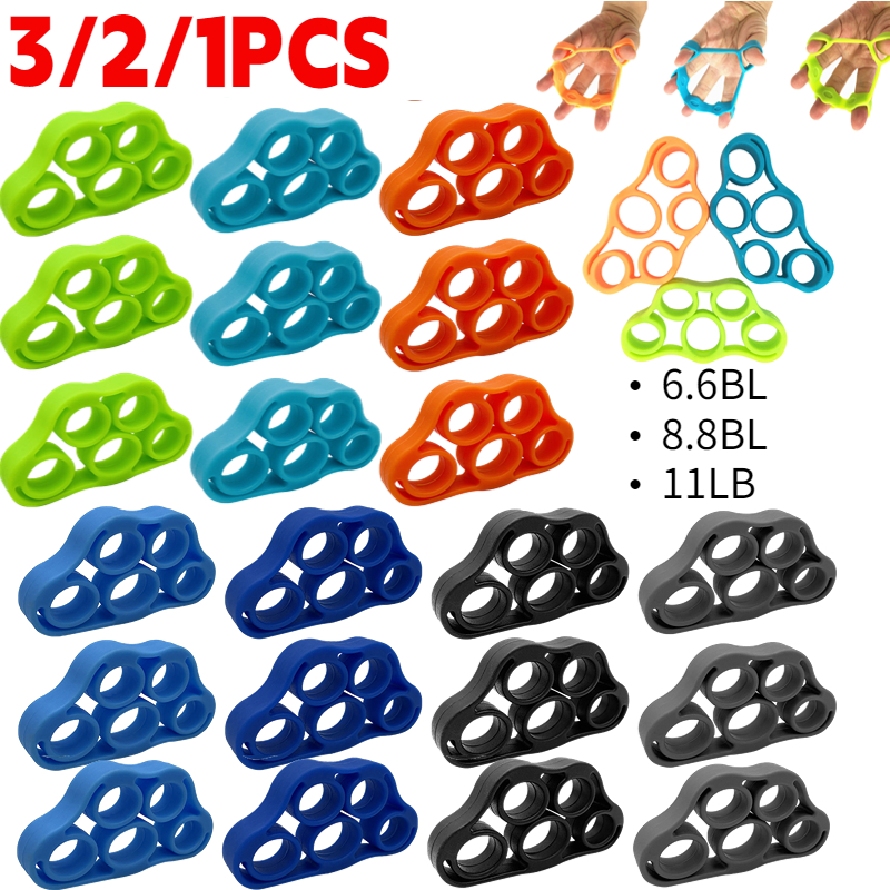 Hand greifer Silikon Finger Expander Übungs griff ziehen Ring Band Handgelenk Kraft Trainer Finger Trainer Widerstand Fitness