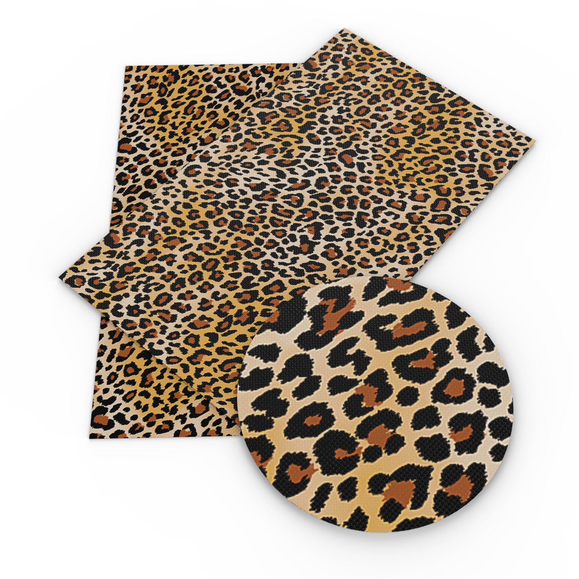 20*34cm Geometric Leopard Print Faux Leather Sheet Vinyl Leatherette Clothing Upholstery DIY Earring Accessories,1Yc13487: 1117115001