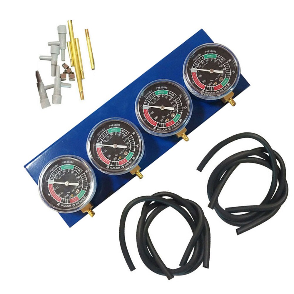 Motorcycle Fuel Vacuum Carburetor Synchronizer Tool Carb Sync Gauge Balancer 2/4 Cylinder Motorbike Carbureter Synchronous gauge