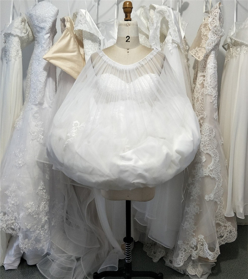 Wit S-XL Verzamelen Bridal Helper Buddy Trouwjurk Jurk Slip Tule Onderrok Petticoat Bespaart U Van Badkamer Wc Water