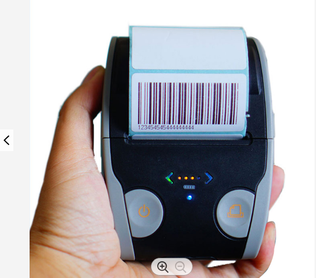 Thermische Printer Ontvangst Label Barcode Bluetooth Draadloze 58 Mm Bill 1D 2D Qr Code Barcode Afdrukken Ios Android windows