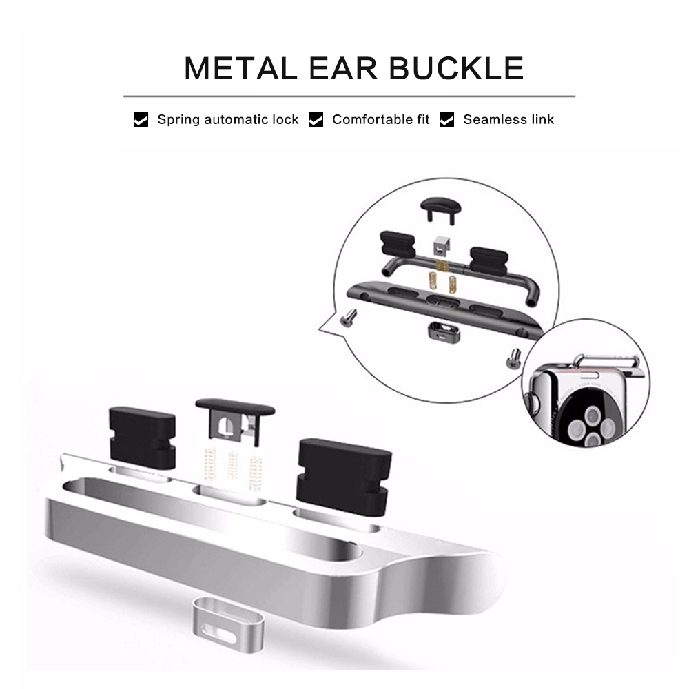 Adapter Stecker Für Apple Uhr Adapter 44mm 40mm 42mm 38mm 41mm 45mm Edelstahl verschluss iWatch Serie 8 7 6 5 4 3 SE