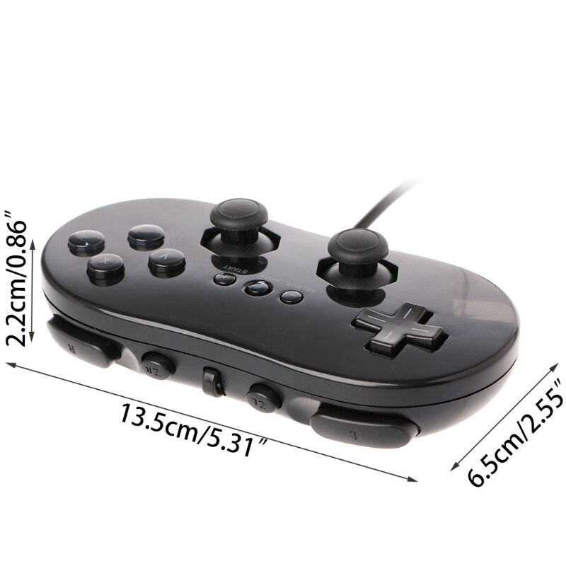 Classic First Gen Wired Game Controller Gaming Remote Pro Gamepad For Nintendo Wii