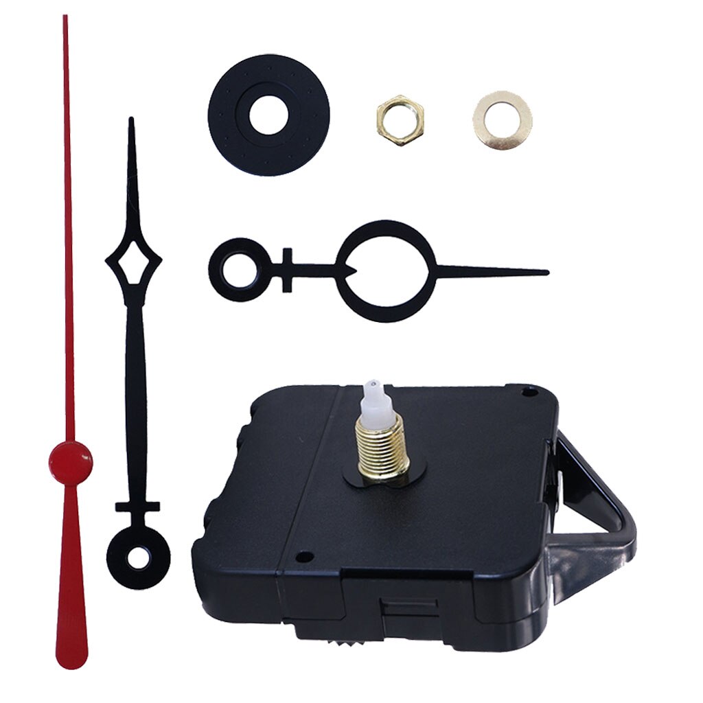 Quartz wandklok uurwerk, motor, stille secondewijzer, reparatieonderdelen, vervanging