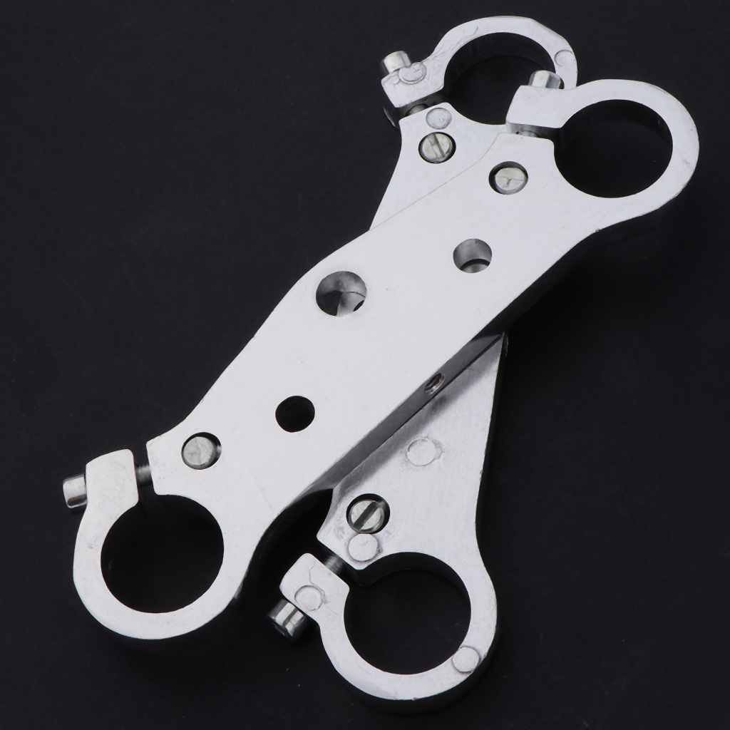 2 szt. 25mm przedni widelec dolny górny potrójny zacisk trzpienia drzewa dla 49cc mini kieszonkowy brud Quad rower ATV