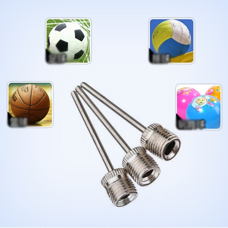 Nadel Inflation Pumpe Für Sport FußBall Basketball FußBall Nadeln Ball Düse Luft Inflation Bausätze Silber Stift Ball Pumpe Nadeln