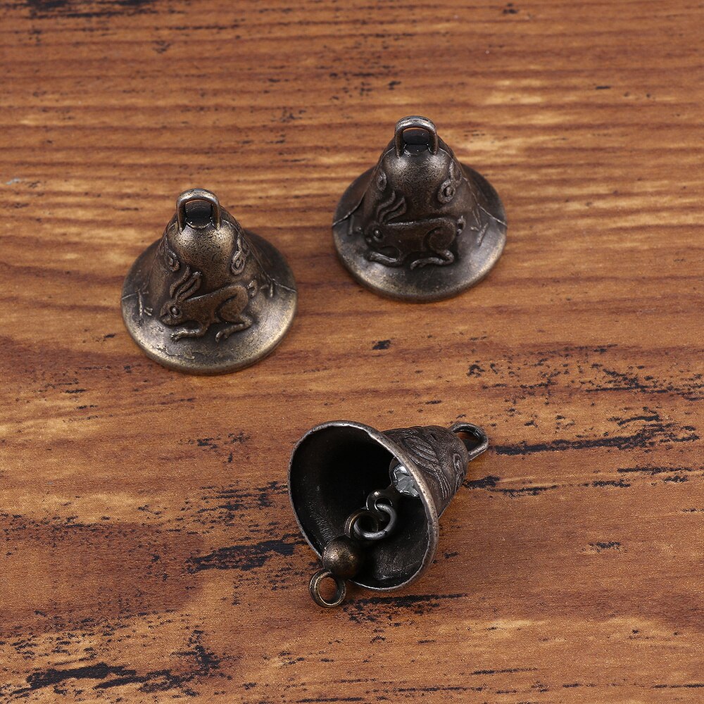 11 stk metal antik klokke feng shui metal vindklokke fortune jingle bell