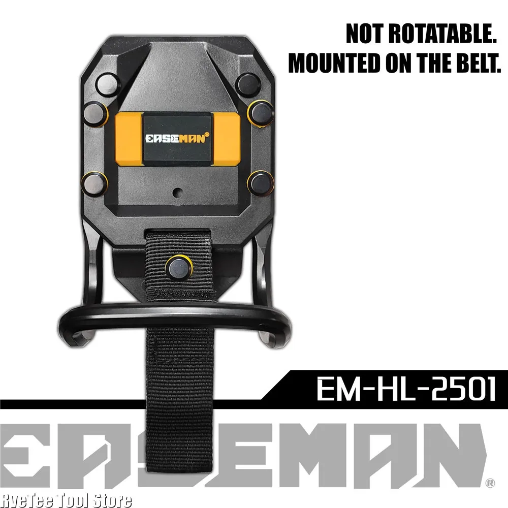 EASEMAN Hammer Quick-hanging Holder Heavy Duty Hand Hammer Storage Belt Hanger for Man Portable Tool: indigo