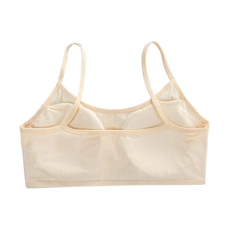 [B209] reggiseno per ragazze 12 anni spalline reggiseno intimo cotone bambini Adolescente formazione traspirante bambino Adolescente