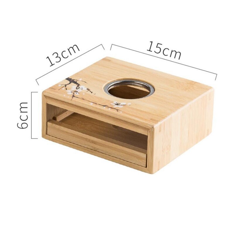 Bamboo Tea Warmer Candle Heating Holder Japanese-Style Thermostat Wine Temperature Base Teapot Heater Tea Pot Insulation