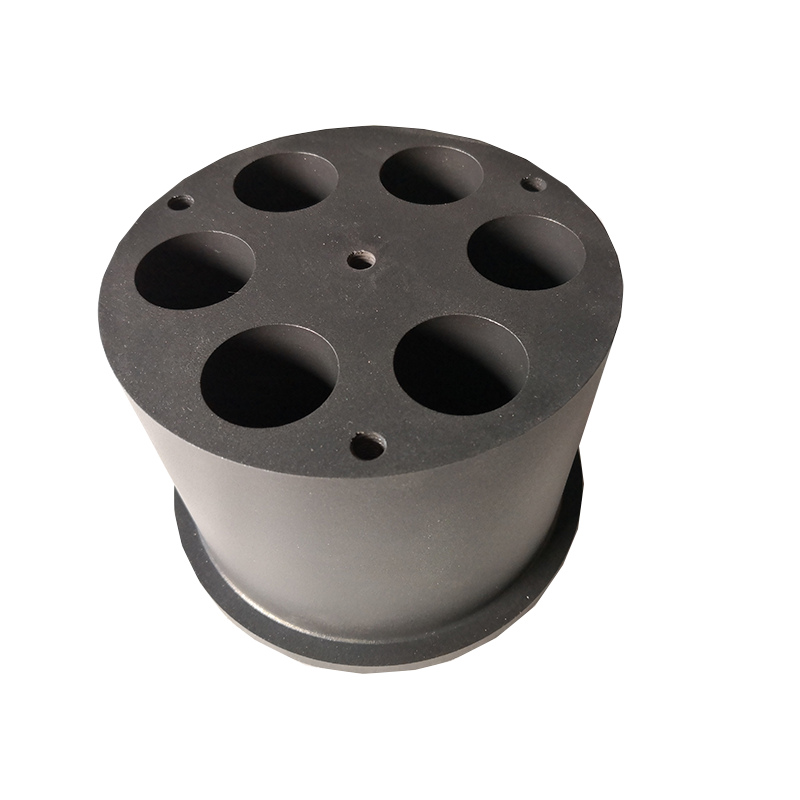 High-density graphite mold for continuous cutting of molds