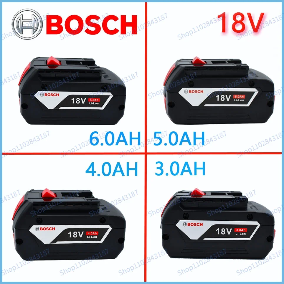 Oryginalna bateria litowa BOSCH 18 V Zestaw akumulatorów BOSCH 6,0 AH Oryginalny akumulator do narzędzi 5,0 AH 4,0 AH 3,0 AH