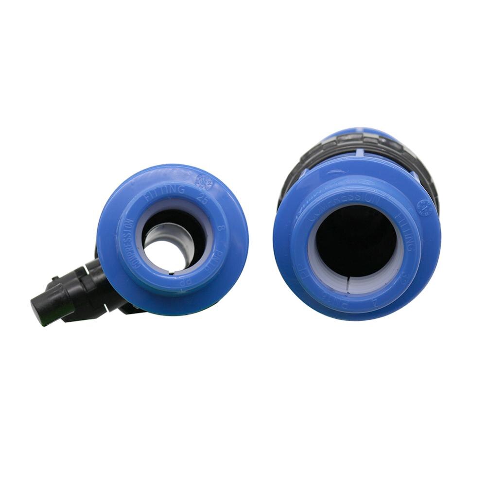 DN20 DN25 DN32 Pipe PE Valve Connector Inner Diameter 20mm/25mm/32mm Tube Water Control Switch Garden Irrigation Adapters
