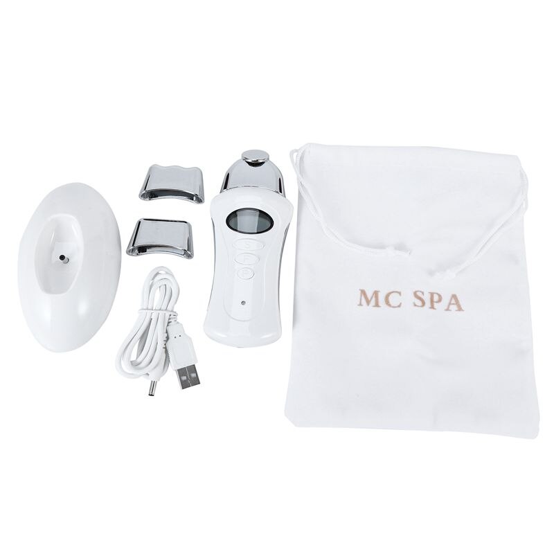 Elektrische Cosmetische Instrument Beauty Micro-Huidige Spa Voeding Galvanische Spa Massager Handheld Persoonlijke Gezicht Lift Facial Tool