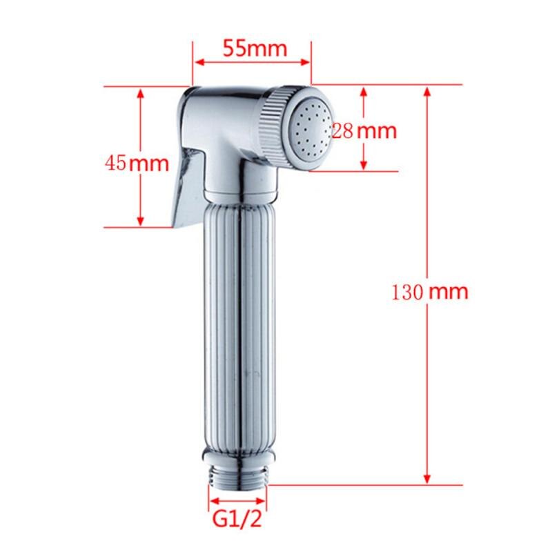 1 Pc Thuis Wassen Bidet Sproeier Set Accessoires Hand Held Installeren Abs Pet Wc Badkamer Douche Luier Cleaning Hose houder