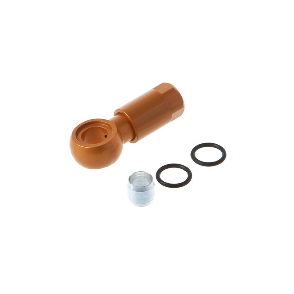 Bicicleta Freio de Disco Hidráulico NO SLX XT XTR Conjunto de Tubos Cinco-Corpo fio BH90 Oliva Cabeça Conector PARA Shimano acessórios de ciclismo: Gold