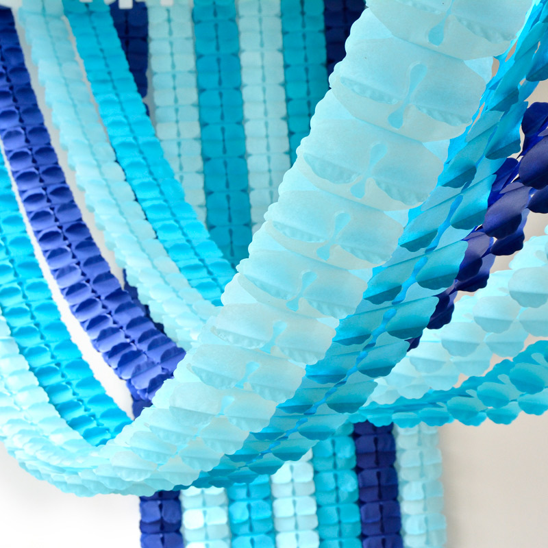 Wedding decoration Pink Princess Theme Paper Garland Puff Tissue Garden Birthday Party Suppliers Backdrop Hanging Decor