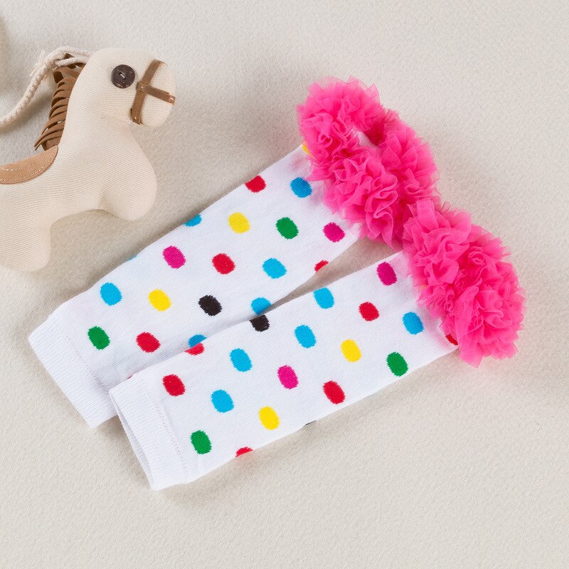 Cute Baby Girl Leg Warmers Legwarmers Birthday Party Cute Socks Kinderkleding Meisjes Legging Infanil Flower Ruffle Leg Warmer