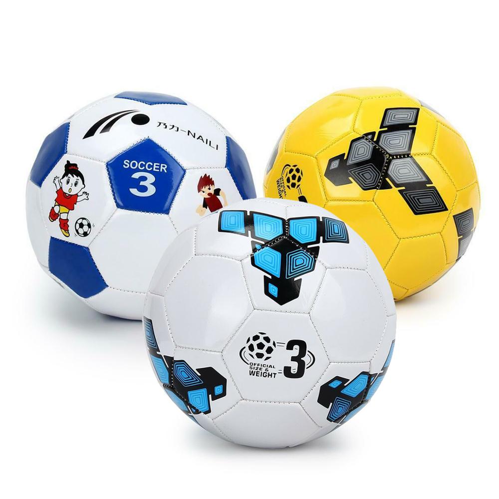 1 PC Children Soccer Balls Soccer Ball Football Amateur Training Football Size 3 Machine Front Football