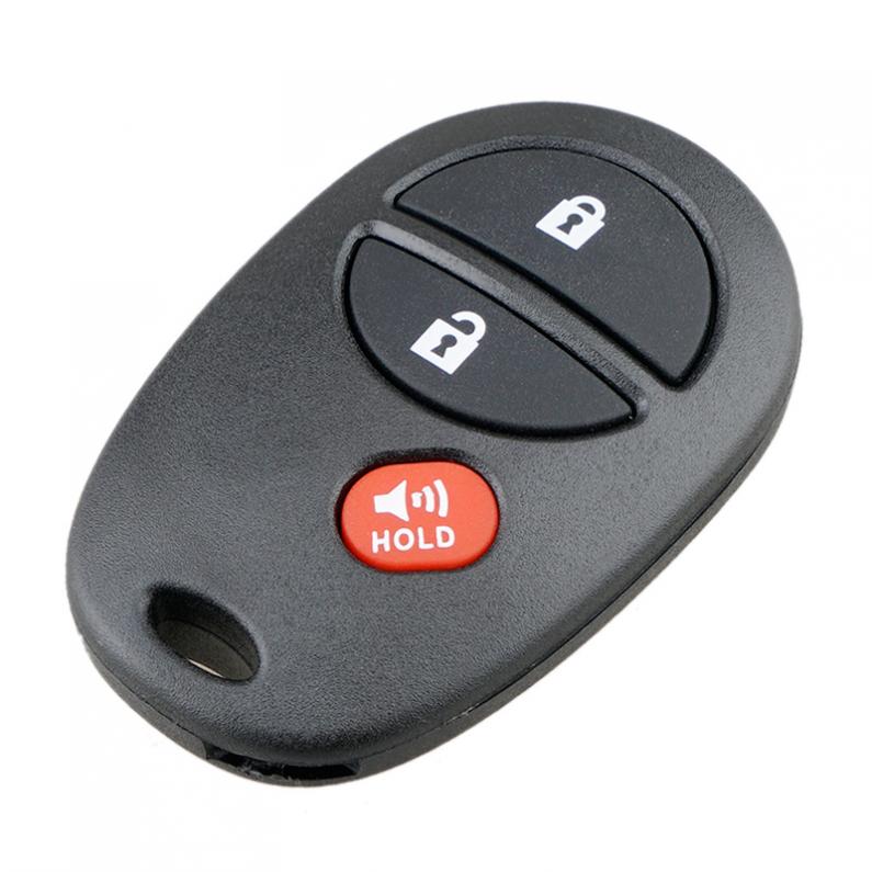 2pcs 3 Buttons Keyless Entry Remote Control Car Key Fob GQ43VT20T Fit for Toyota