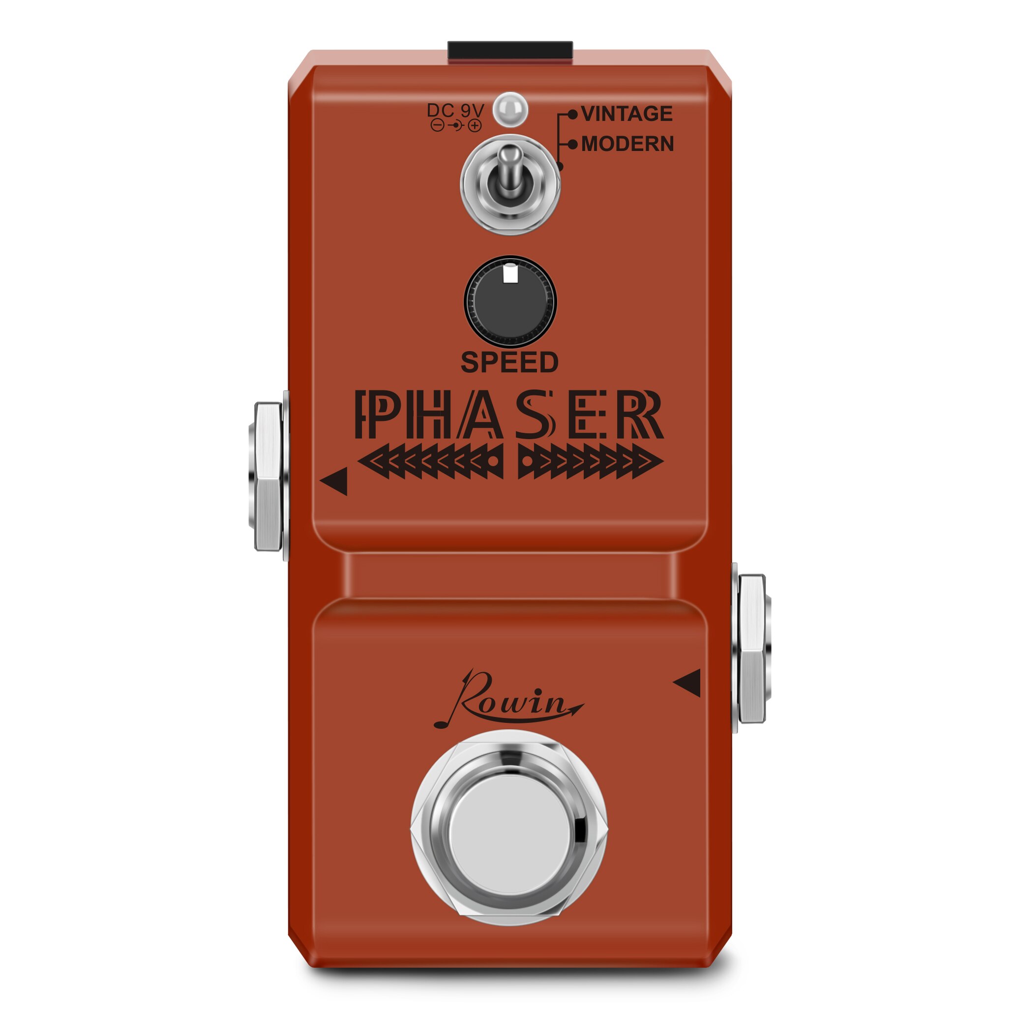 Rowin Nano Serie Gitaar Effect Pedaal Phaser Top Fuzz Amp Pusher Tube Drive Razernij Hunk: LN-313