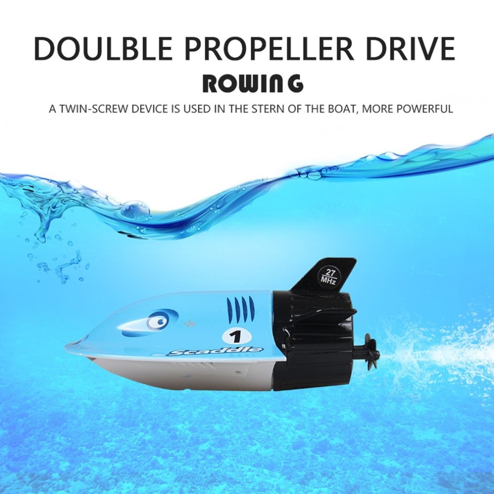 3314M 4CH Mini RC Submarine Remote Control Electronic Toy For Children Universal RC Speedboat Model