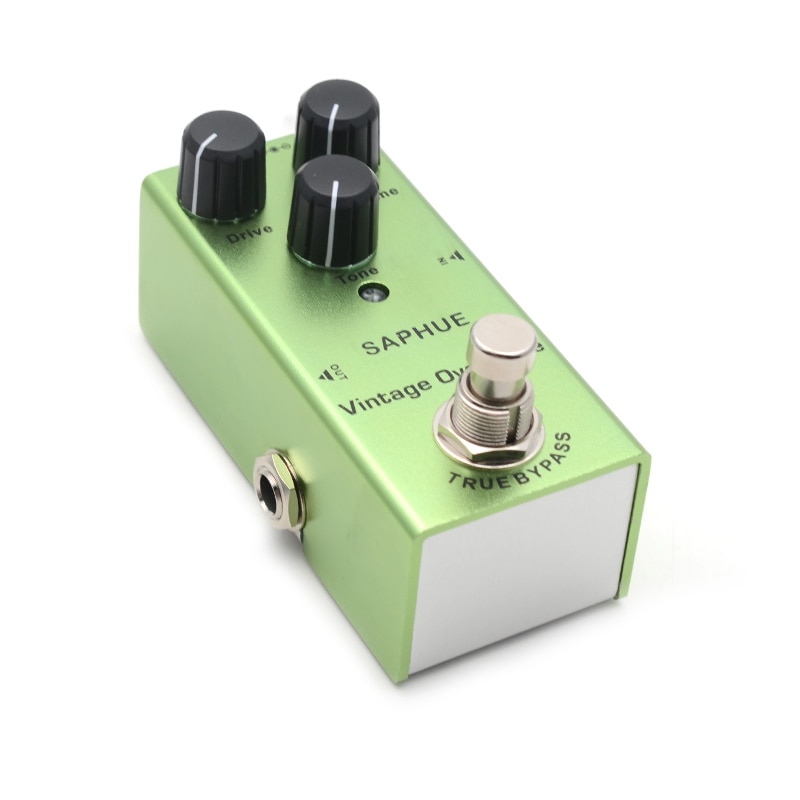 SAPHUE Electric Guitar Pedal Vintage Overdrive/Distortion Crunch/Distortion/US Dream/Classic Chorus/Vintage Phase/Digital Delay