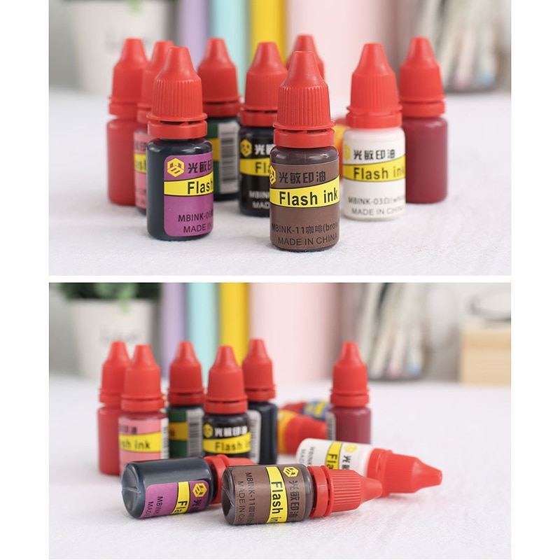 Time Date Plan DIY Stamp 12/24 Hours Schedule Planner Scrapbooking Photosensitive Stamps QJY99