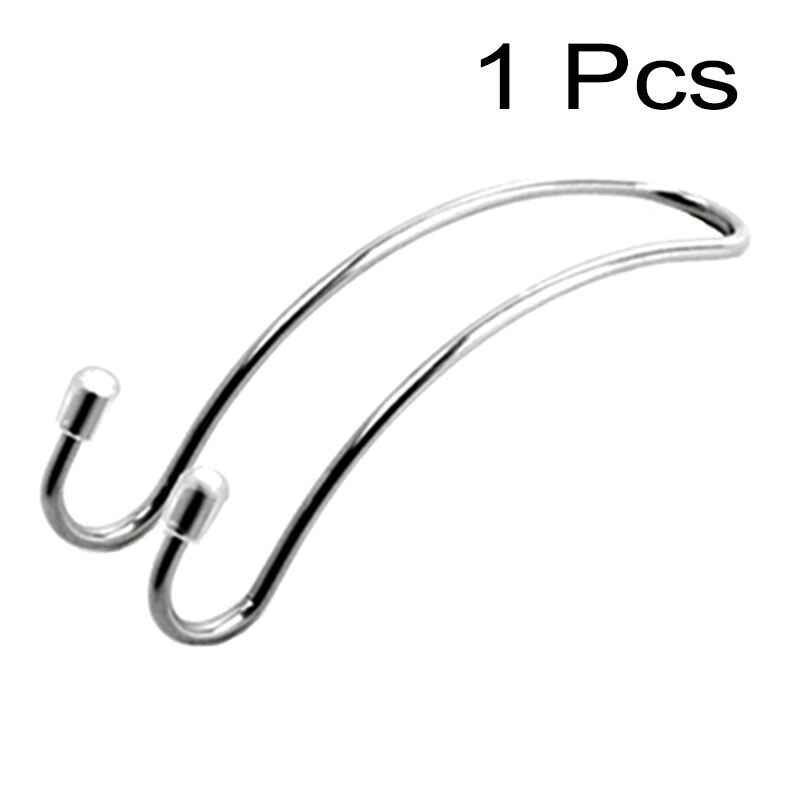 1Pcs Car Sticker Holder Auto Fastener for Cable Headphone Key Wall Hanger Car Clips USB Cable Organizer Storage Car Hook Bracket: Stainless steel hook