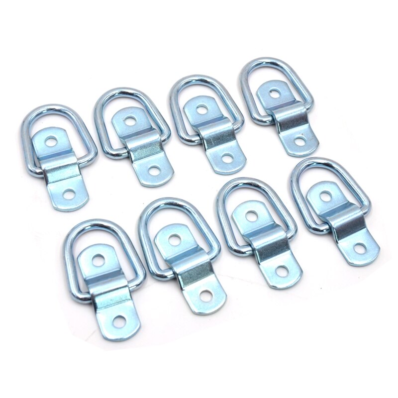 Lashing Ring & Staple Cleat Tie Down for Trailers Truck Horsebox Boat Rope Tie Down Lashing Ring and Cleat