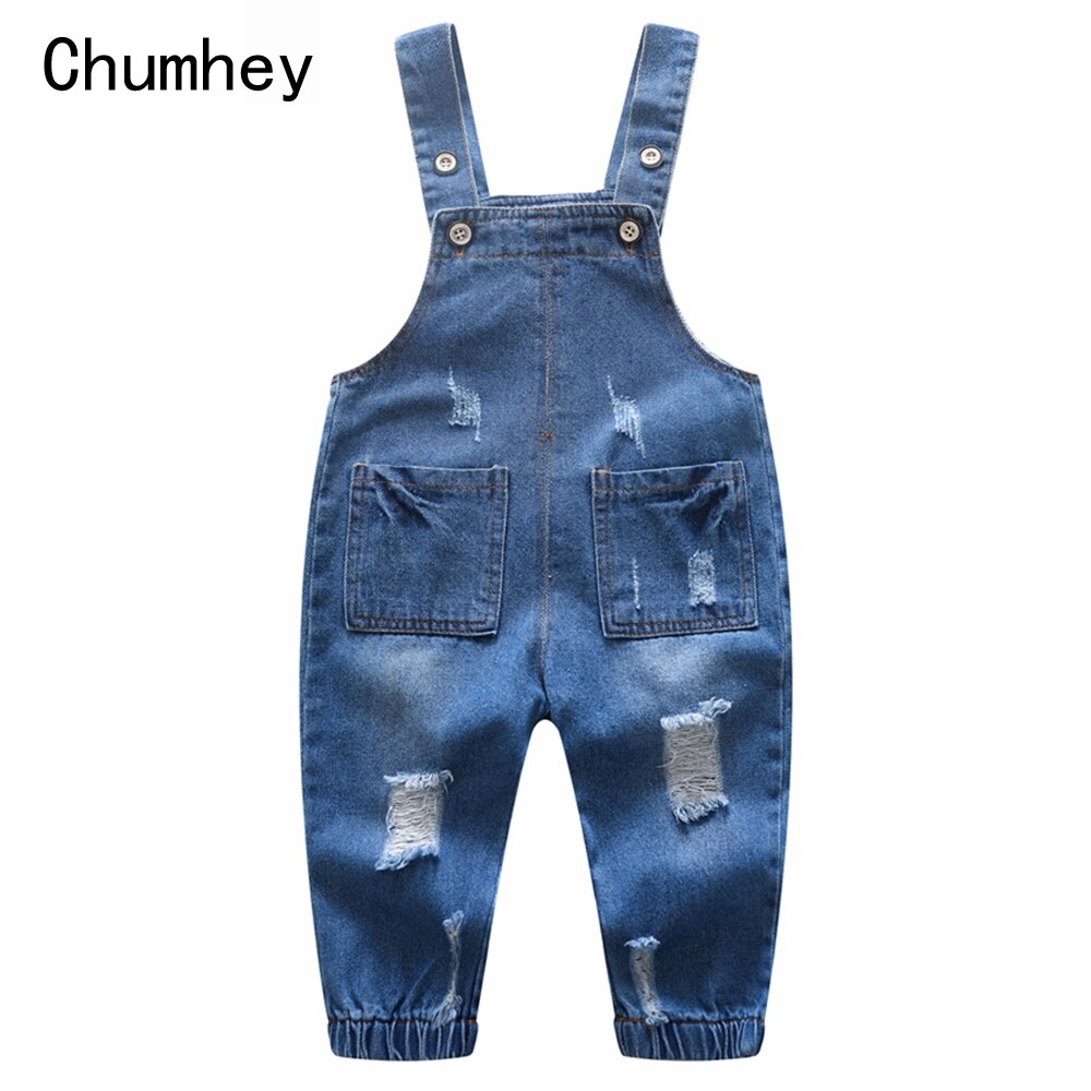 Chumhey – salopette en Denim pour bébés garçons et filles, en coton doux, avec bretelles, pantalon en jean, vêtements pour enfants, 1-4T
