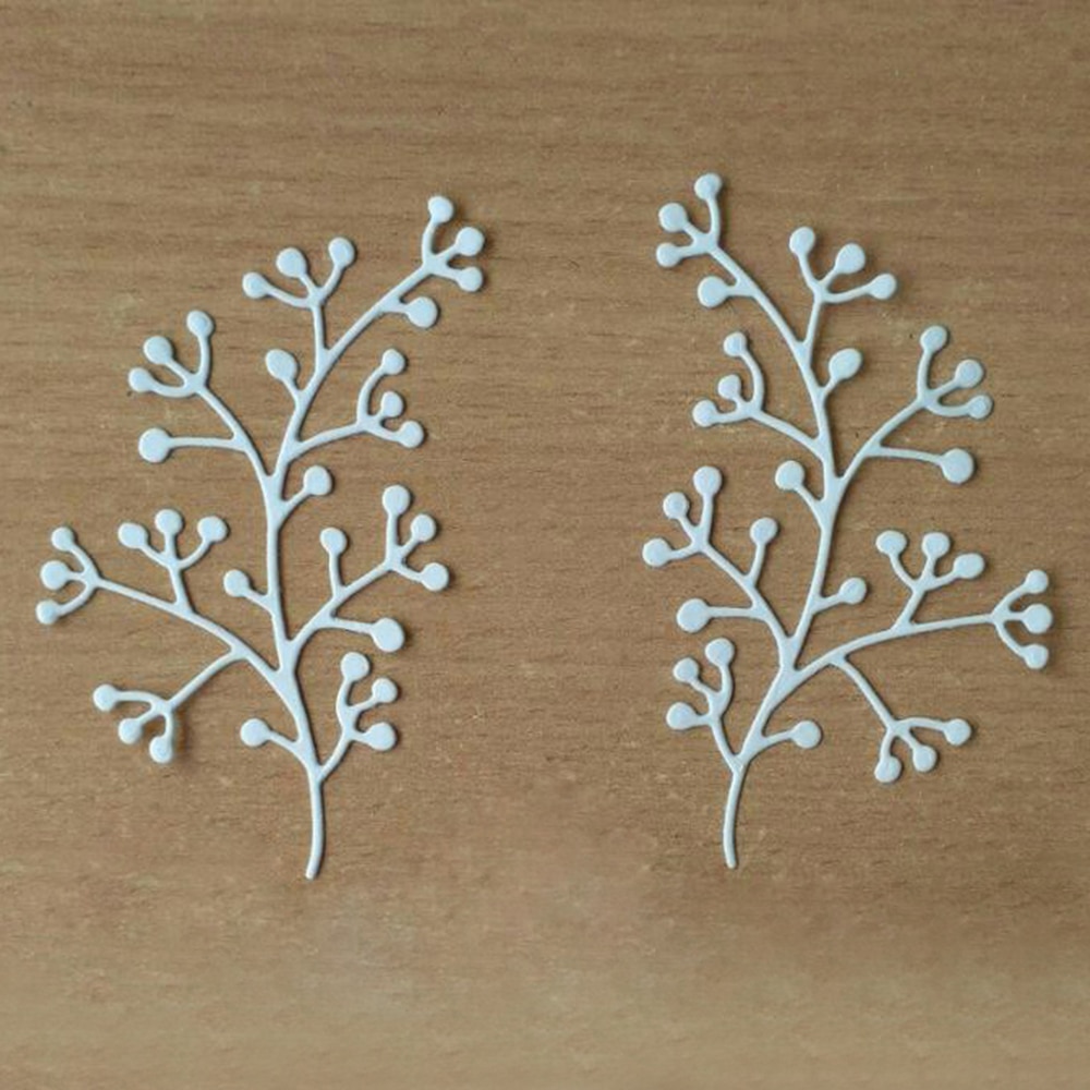 Green Leaves Metal Cutting Dies Stencils For DIY Scrapbooking Photo Album Die Cuts Decorative Embossing Paper Cards Crafts Tools