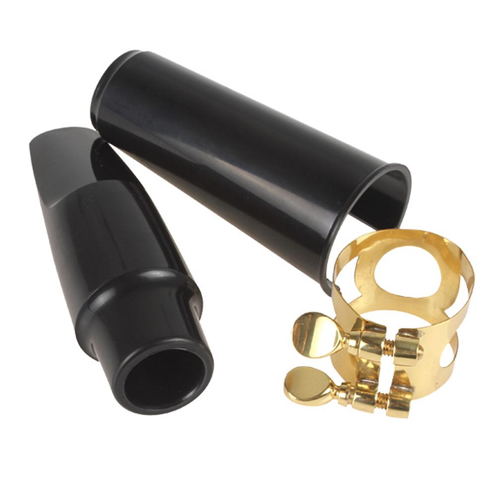 Draagbare Alto-Saxofoon Mondstuk Met Mondstuk Cap & Mondstuk Clip & Mondstuk Riet