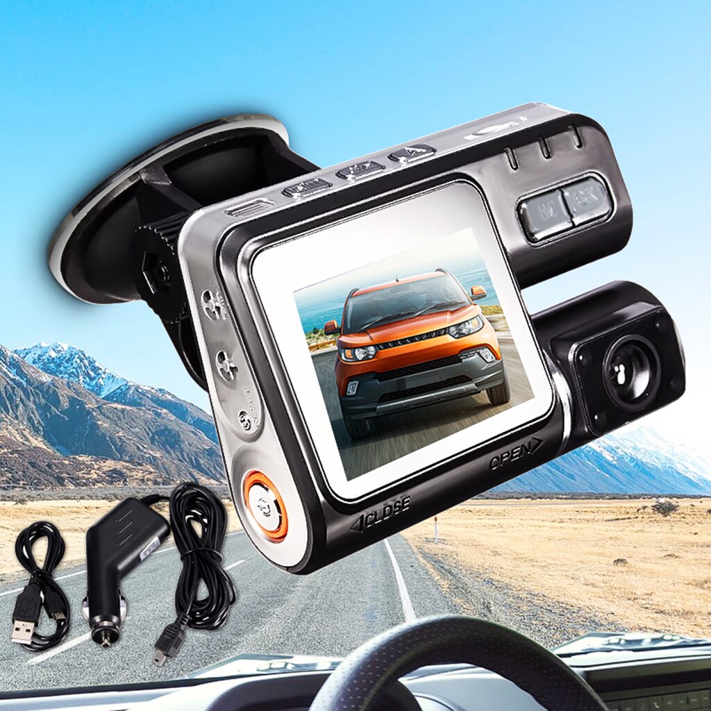Full Screen Universele Auto Dash Cam Achteruitrijcamera Omkeren Spiegel Remote Monitoring