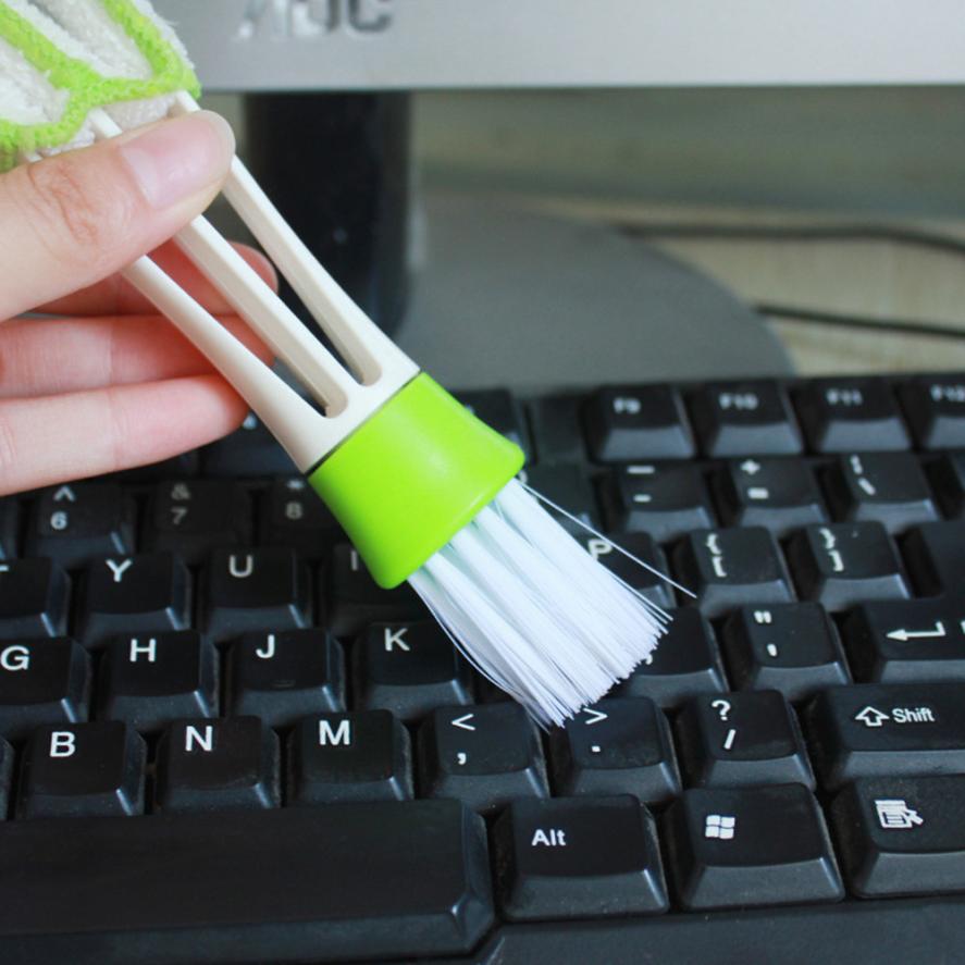 Brosse de nettoyage polyvalente pour clavier | Fournitures de clavier automobile de supérieure brosse de nettoyage pour ventilation et brosse de nettoyage #0523