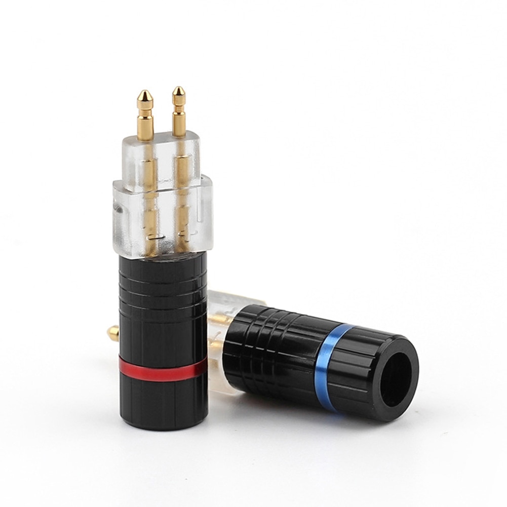 2Pcs Earphone Cable Pin Plug Connector for Sennheiser HD650 HD600 HD580 HD25 Replacement Easy to Use computer accessories