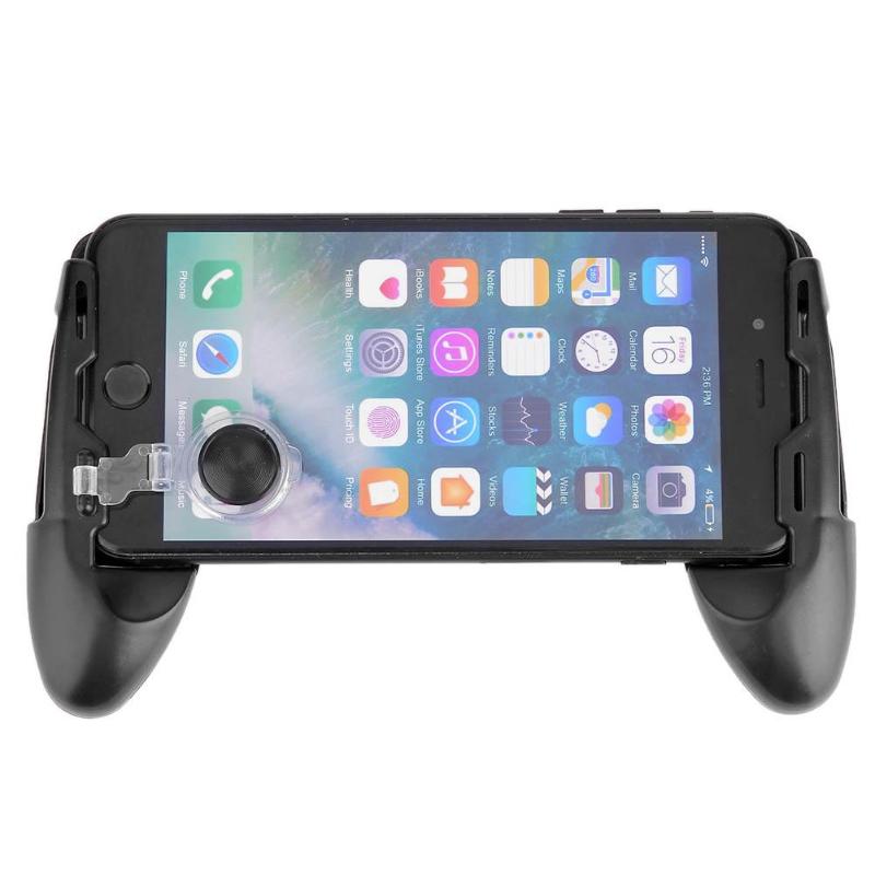 ALLOYSEED 3 in 1 Universal Game Joystick+ Mini Joystick Grip+ Stand Bracket for 4.7-7inch touch screen smart phones
