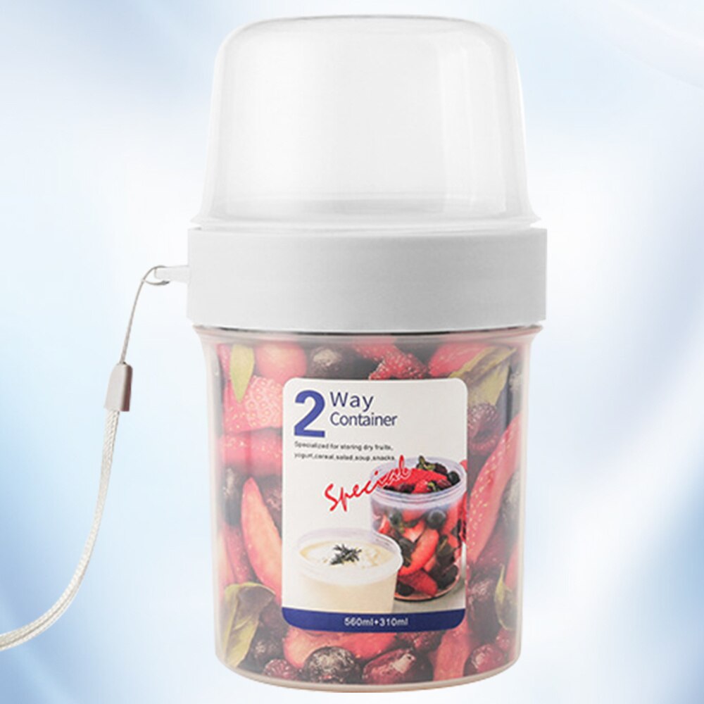 1Pc Box Bento Box Food Containers Lunch Box Thermal Lunch Box Lunch Container Heat Presercation Lunch Box for Fruit Storage Offi: White 3