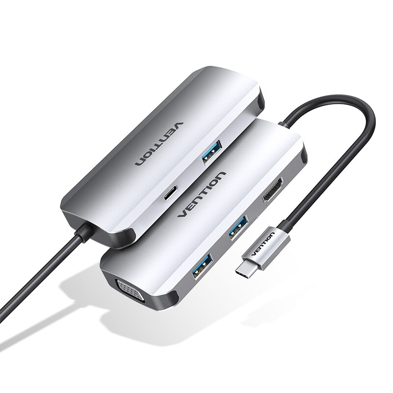 Vention Type C Hub USB C to HDMI USB 3.0 HUB Thunderbolt 3 Adapter For MacBook Samsung S10/9 Huawei Mate 30 P30 Pro USB-C HUB