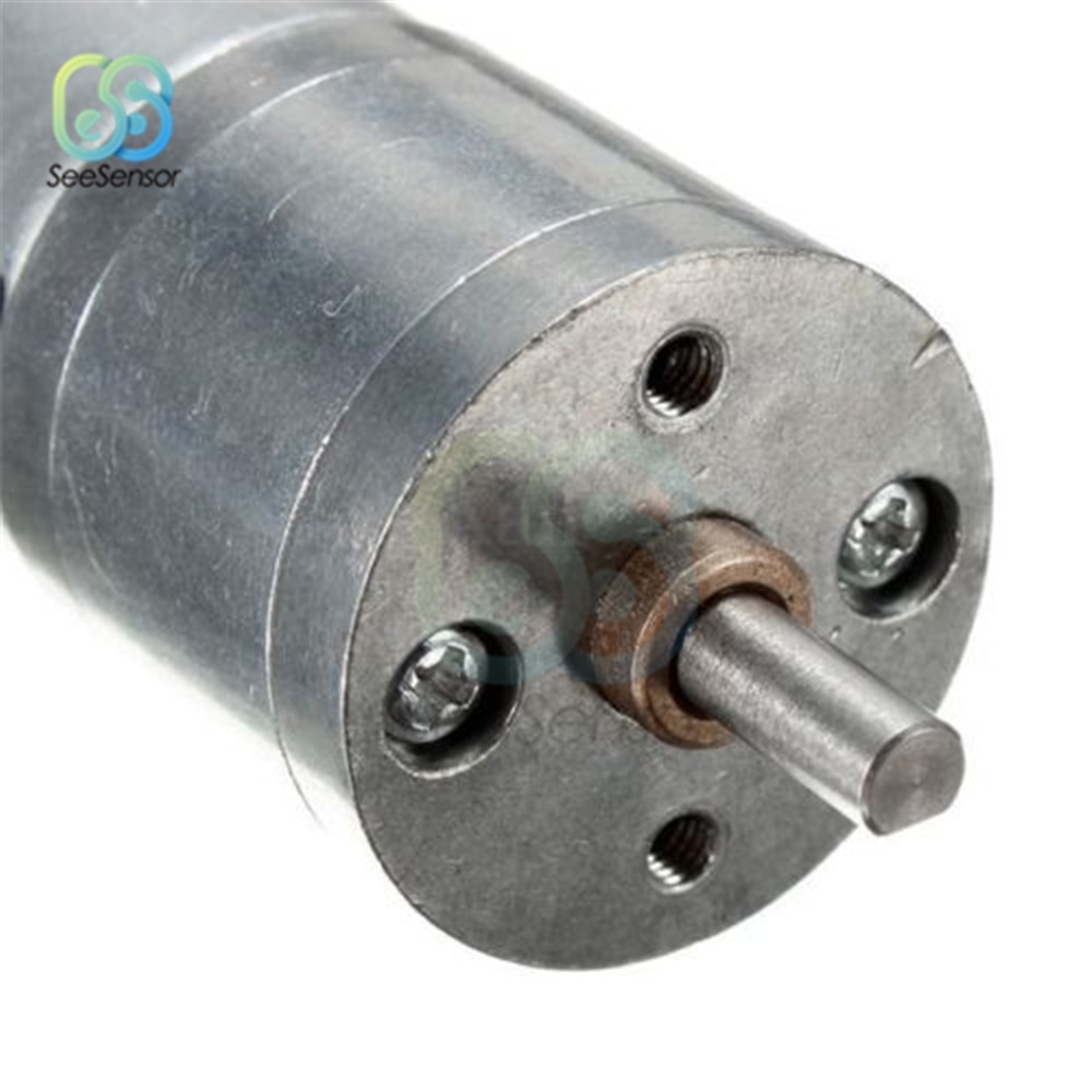 Geared Motor DC Motor 12V Electric Engine Reduction Motor High Torque 60RPM