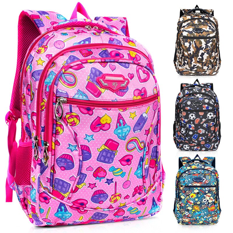 2 Size School Bags children backpacks For Teenagers girls Lightweight waterproof school bag child orthopedics schoolbags mochila