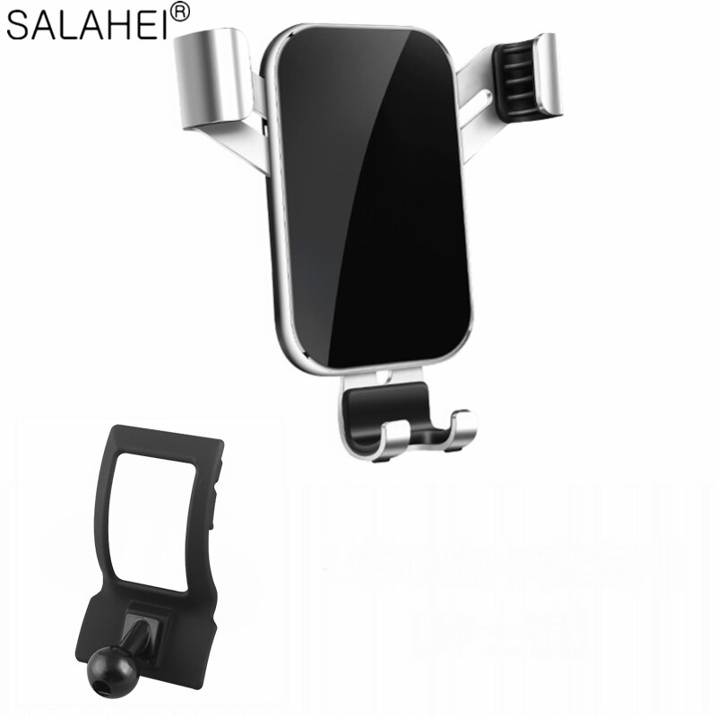 Cool Car Phone Holder For Toyota C-HR Car Air Vent Mobile Phone Holder Stand Mount Cradle Clip For CHR: silver